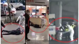 Video diduga warga China korban virus corona berjatuhan (Twitter @arsian_hidayat)